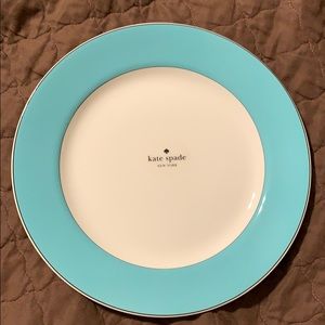 NWT Stunning Tiffany Blue Kate Spade Lenox Plate